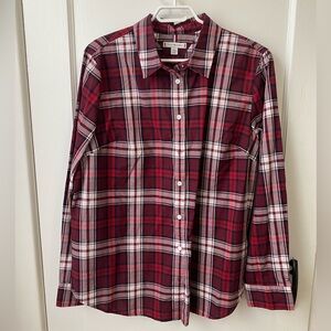 2/$25 Red Mad for Plaid Dress Shirt